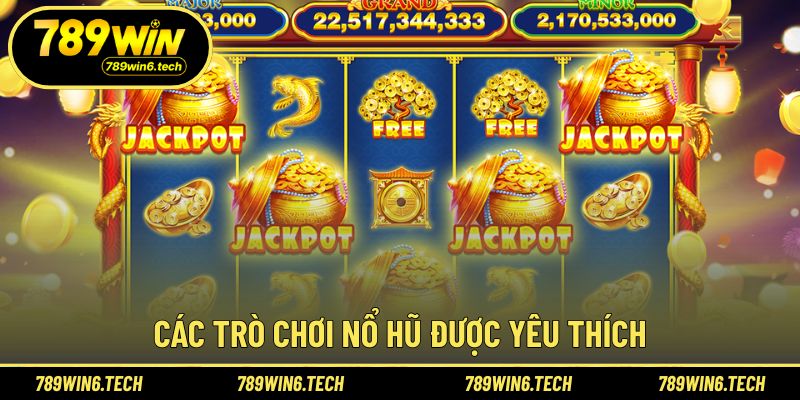 Các tựa game slot nổi bật thu hút đông đảo thành viên