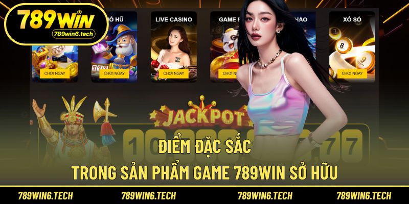 Sức hấp dẫn với kho game 789WIN đồ sộ nhiều sự lựa chọn